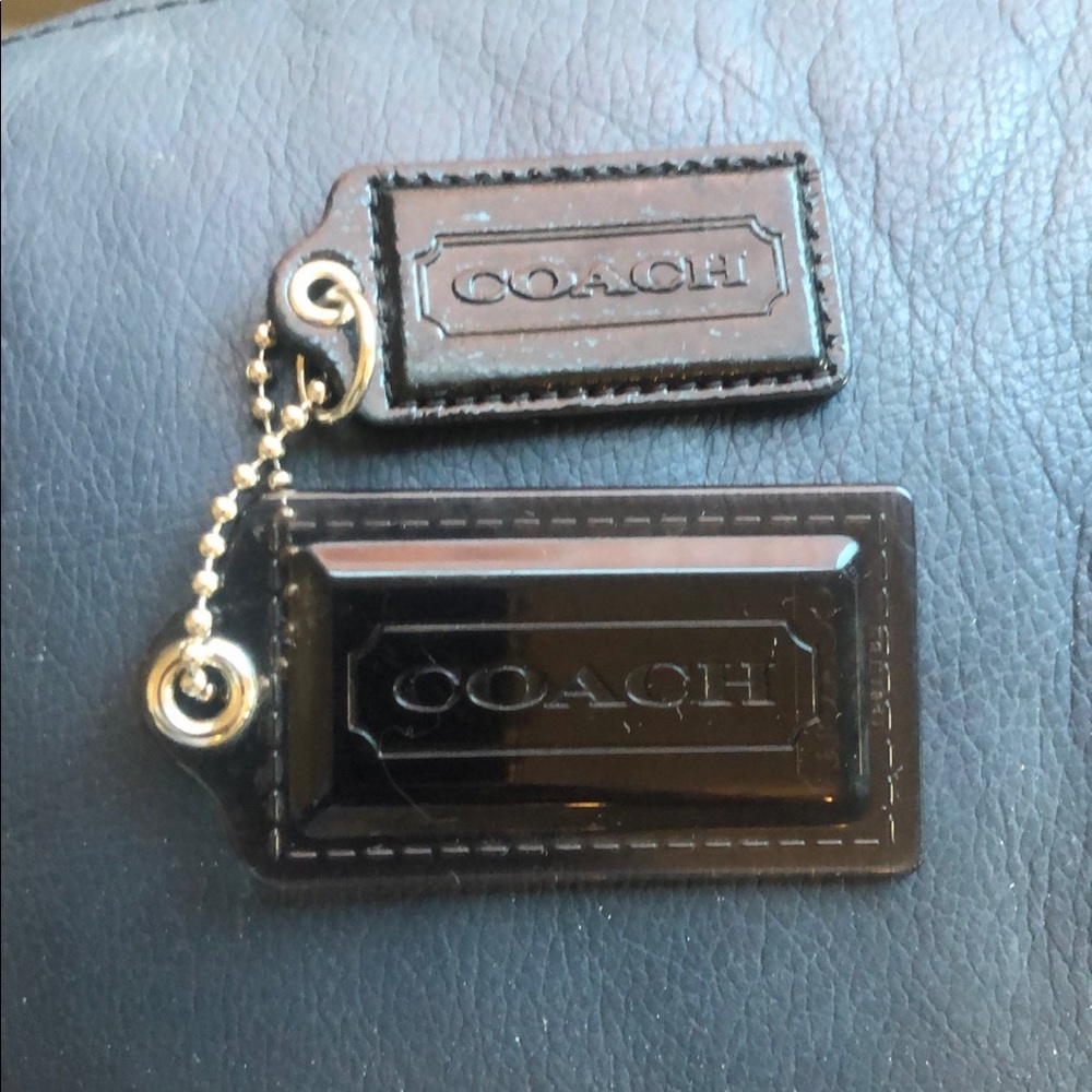 Coach Tag & Keychain Duo
